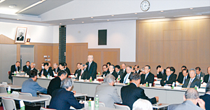 日本医師連盟執行委員会開催／新たな医政活動に向けた第一歩（写真）